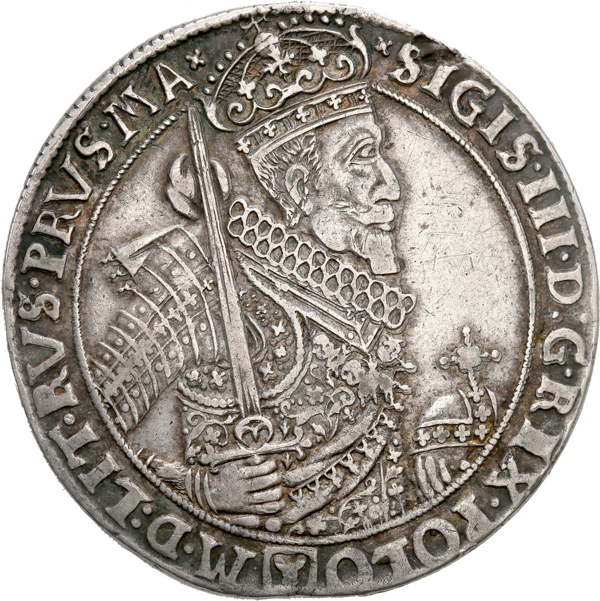 Zygmunt III Waza.Talar 1628, Bydgoszcz - RZADKOŚĆ R5